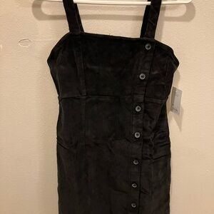 FINAL PRICE! BNWT SO Black Corduroy Dress